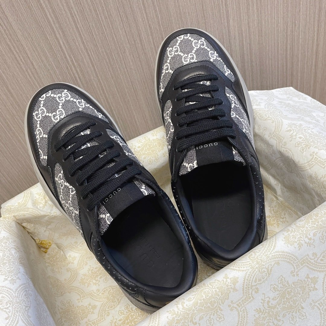 Gvc*1 Men’S Gg Trainer Svp*me Canvas Black 669582 Aacod 1072